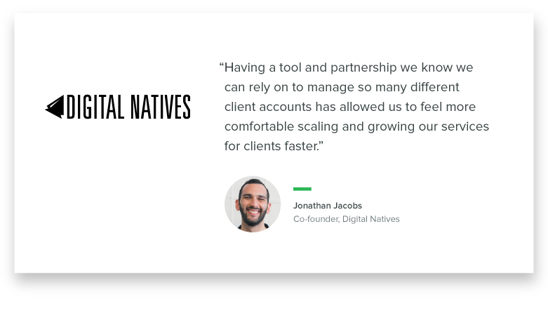 Digital Natives partnership quote