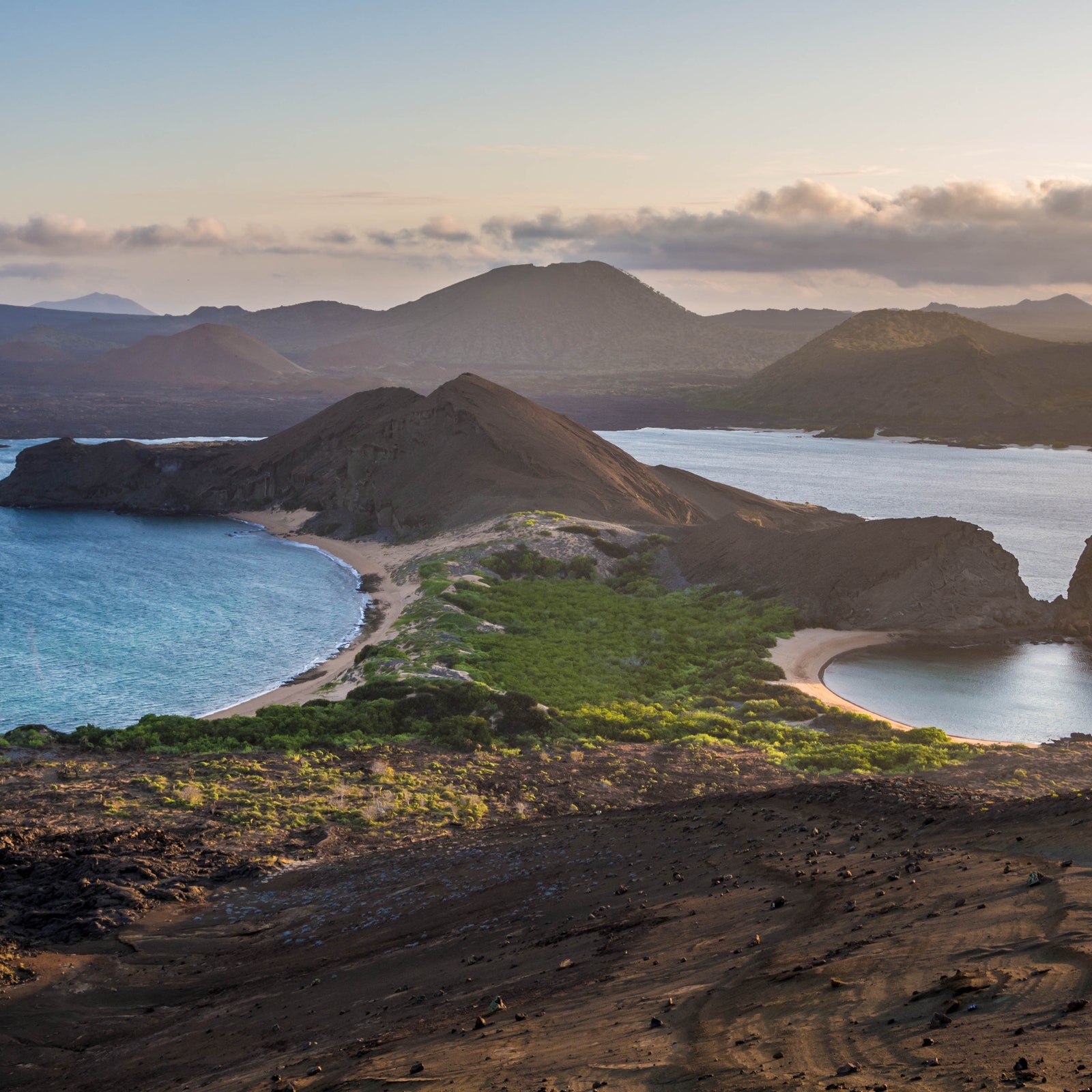 View from Bartolom Island GalÃpagos Islands